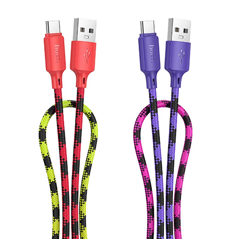 Дата кабель Hoco X116 Meridian USB to Type-C 3A (1m) фото 1 з 2