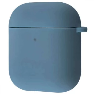 Силиконовый футляр для наушников Airpods Slim + карабин фото 1 из 1