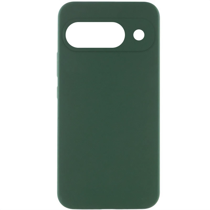 Чохол Silicone Case Lakshmi Premium із закритою камерою для Google Pixel 9a – Зелений / Cyprus Green. Фото 1 з 1