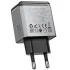 МЗП Borofone BN20 Lena PD35W+QC3.0 (1USB-A/1C) – Metal gray. Фото 5 з 5