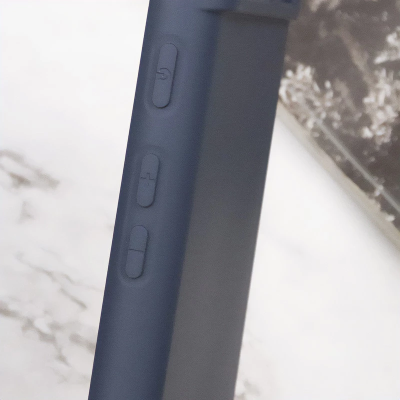 Кольоровий силіконовий чохол GETMAN із закритою камерою для Google Pixel 6 Pro – Синій / Midnight Blue. Фото 2 з 2