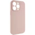 Чехол с защитой камеры Silicone Case для Apple iPhone 15 Pro Max (6.7") – Розовый / Pink Sand. Фото 2 из 6