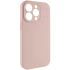 Чехол с закрытым низом Silicone Case для Apple iPhone 16 Pro – Розовый / Pink Sand. Фото 5 из 15