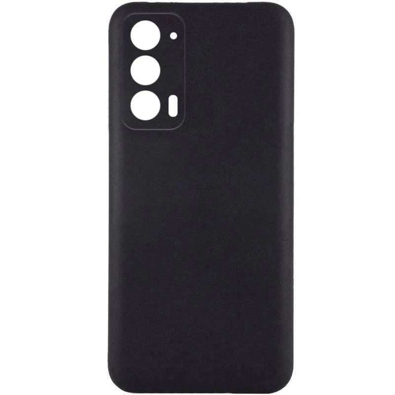 

Чорний силіконовий чохол Epik із захистом камери на Motorola Edge 20 (Чорний)