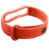 Ремінець Rhomb для Xiaomi Mi Band 5 – Помаранчевий. Фото 1 з 1