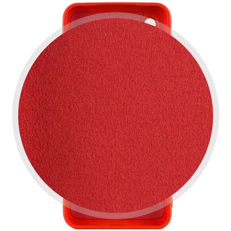 Кольоровий силіконовий чохол GETMAN із закритою камерою для Xiaomi Redmi 9A – Червоний / Red. Фото 2 з 3