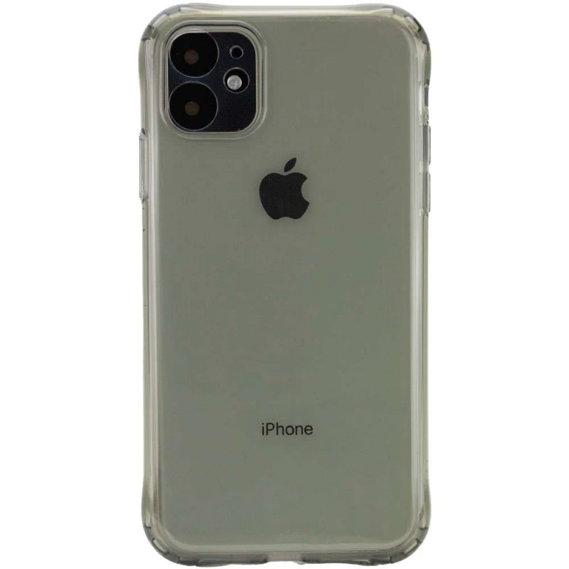 

TPU чохол Ease Glossy з захистом камери на Apple iPhone 12 (6.1") (Чорний)