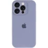Чохол Silicone Case з захистом камери на Apple iPhone 15 Pro Max (6.7") – Сірий / Lavender Gray. Фото 4 з 9