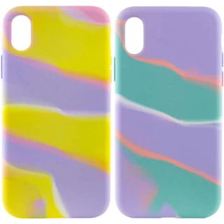 Чехол Акварель Silicone Case для Apple iPhone XR (6.1") фото 1 из 2