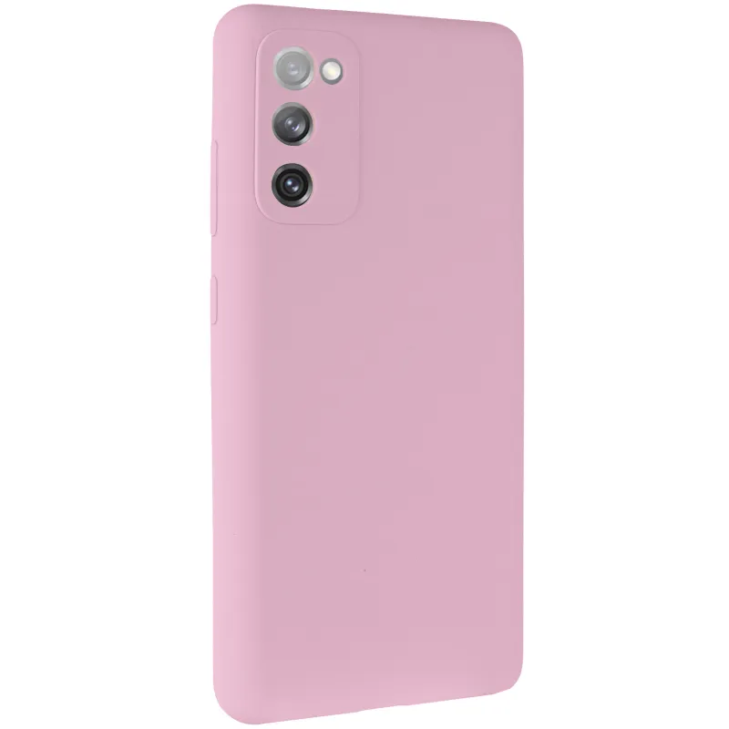 Чохол Silicone Case Lakshmi Premium із закритою камерою для Samsung Galaxy S20 FE – Рожевий / Rose Pink. Фото 1 з 1