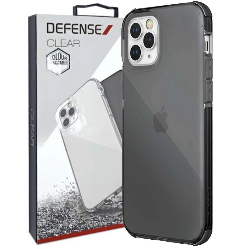 

Силиконовый чехол Defense Clear для Apple iPhone 13 Pro (6.1") (Черный), Чорний