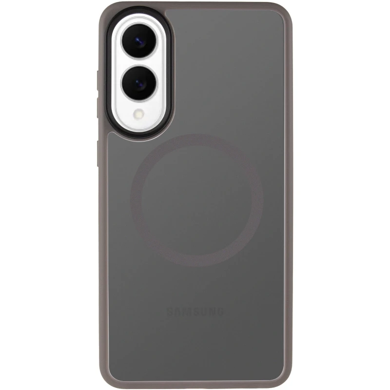 Чехол Ummi Colorful with MagSafe для Samsung Galaxy S25 Edge – Серый / Grey. Фото 2 из 6