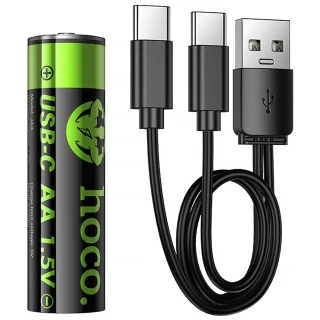 Акумуляторні батарейки Hoco Energy AA 2 pcs фото 1 з 6