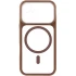 Чохол TPU GETMAN Moon Clear with MagSafe для Apple iPhone 17 (6.3") – Brown. Фото 3 з 6