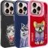 TPU+PC чехол с животными для Apple iPhone 16 Pro фото 2 из 2