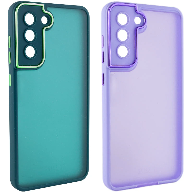 

TPU+PC чохол Accent на Samsung Galaxy S21 FE