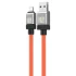Дата кабель Baseus CoolPlay Series USB to Lightning 2.4A (1m) (CAKW00040) – Orange. Фото 3 з 4