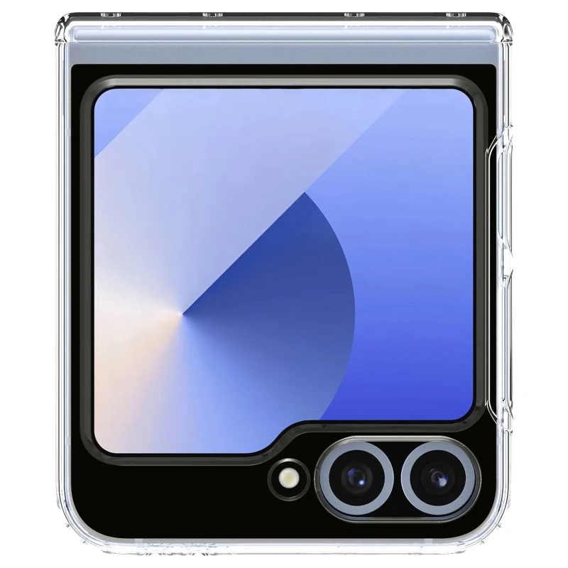 Чехол SGP Ultra Hybrid (MagFit) для Samsung Galaxy Z Flip7 FE – Прозрачный. Фото 6 из 11