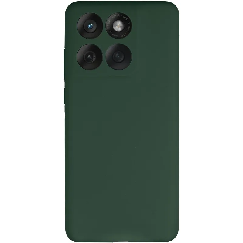 Чохол Silicone Case Lakshmi Premium із закритою камерою для Motorola Edge 60 – Зелений / Cyprus Green. Фото 3 з 8