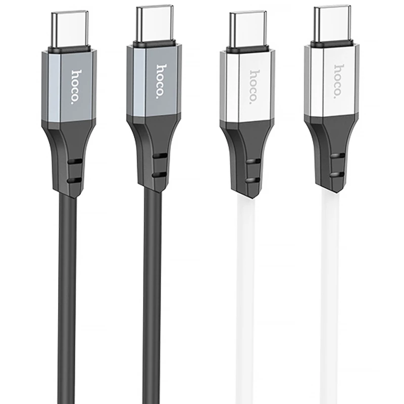 Дата кабель Hoco X86 Spear Type-C to Type-C 60W (1m) фото 1 из 1