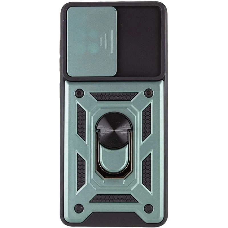 Протиударний чохол Serge Ring з захистом камери на Samsung Galaxy A71 – Зелений. Фото 3 з 5