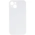 Чехол с защитой камеры Silicone Case для Apple iPhone 15 Plus (6.7") – Белый / White. Фото 1 из 3