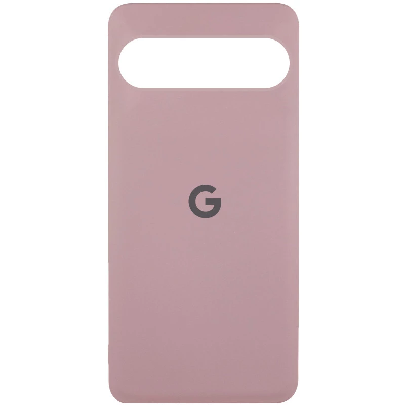 Силиконовый чехол Cover Lakshmi с логотипом для Google Pixel 9 – Розовый / Pink Sand. Фото 1 из 5