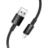Дата кабель Hoco X119 Energy USB to Lightning 2.4A (1m) – Black. Фото 3 з 5