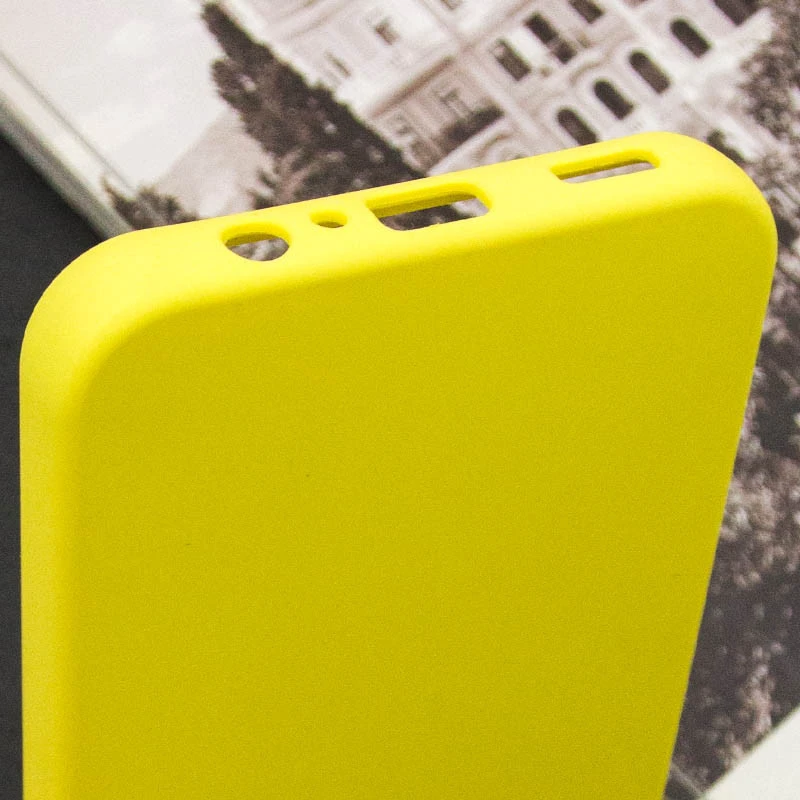 Чохол Silicone Case Lakshmi Premium із закритою камерою для Samsung Galaxy A15 4G/5G – Жовтий / Yellow. Фото 7 з 7
