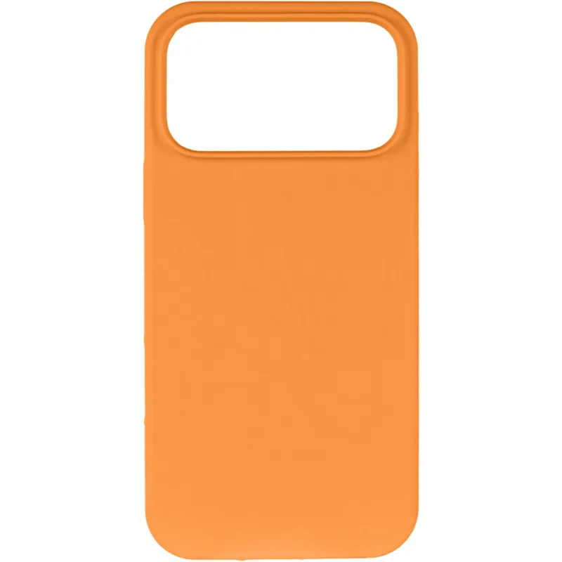 Чохол Silk (AA) NO LOGO with Magnetic Fit для Apple iPhone 17 Pro (6.3") – Помаранчевий / Orange. Фото 3 з 5
