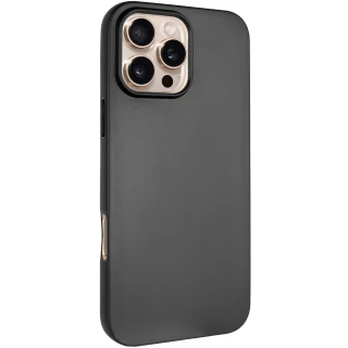 Чёрный силиконовый чехол Epik для Apple iPhone 16 Pro Max фото 1 из 1