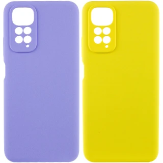 Чехол Silicone Case Lakshmi Premium з закритою камерою на Xiaomi Redmi Note 11 (Global) / Note 11S
