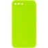 Чохол Silicone Case Square L з захистом камери на Apple iPhone 7 plus / 8 plus – Салатовий / Neon green. Фото 1 з 3