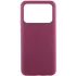 Чохол Silicone Case Lakshmi Premium на Xiaomi Poco X6 Pro – Бордовий / Plum. Фото 2 з 5