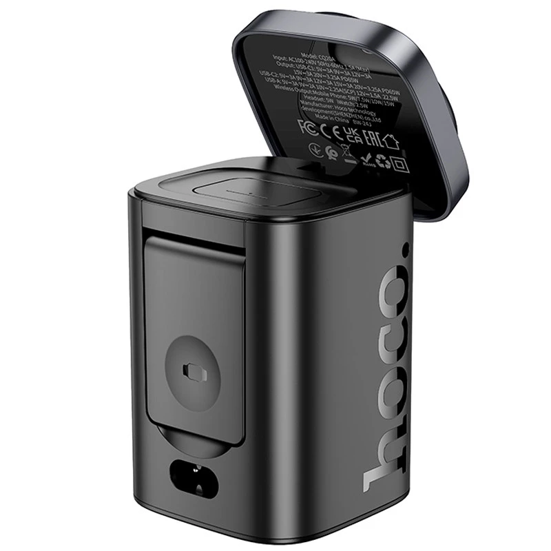 БЗП Hoco CQ20A Clever 6in1 PD65W – Black. Фото 7 з 8