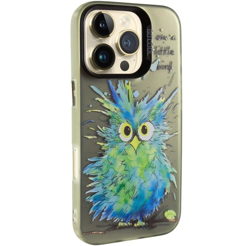 Чехол TPU+PC Street Art для Apple iPhone 16 Pro Max – Little Bird. Фото 1 из 7