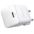 МЗП Baseus Palm Fast Charger 20W (1USB-C) + кабель Type-C to Type-C (P10111602) – Moon White. Фото 2 з 3