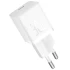 МЗП Baseus GaN5 Fast Charger (mini) 30W (1USB-C) + кабель Type-C to Type-C (P10110902) – Moon White. Фото 4 з 5