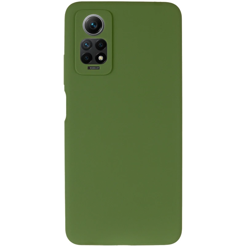 Чохол Silicone Cover Ummi Lakshmi Full Camera (AA) для Xiaomi Redmi Note 12 Pro 4G – Зелений / Dark green. Фото 2 Чохол Silicone Cover Ummi Lakshmi Full Camera (AA) для Xiaomi Redmi Note 12 Pro 4G – Зелений / Dark green. Фото 2 з 5