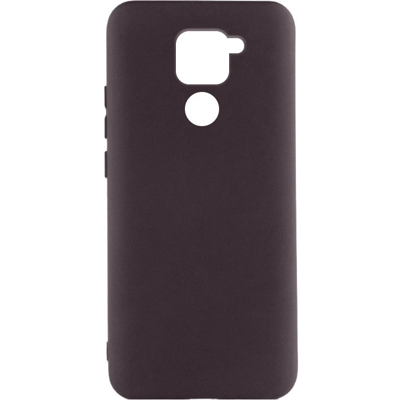 Чохол Silicone Cover Ummi Lakshmi (AA) для Xiaomi Redmi Note 9 / Redmi 10X – Шоколадний / Chocolate. Фото 1 з 1