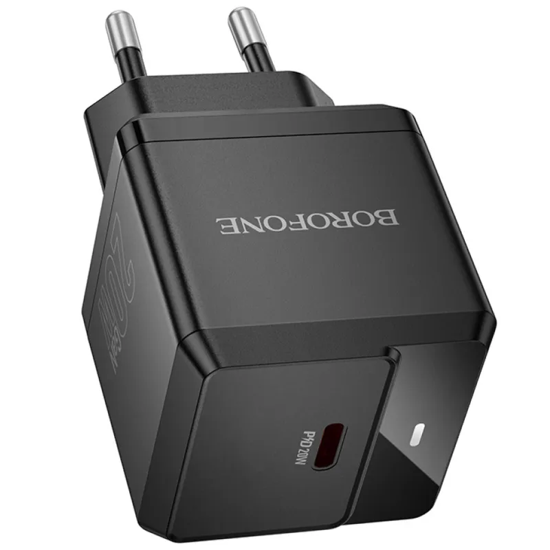 МЗП Borofone BN18 Intenso PD20W (1USB-C) – Black. Фото 3 з 4