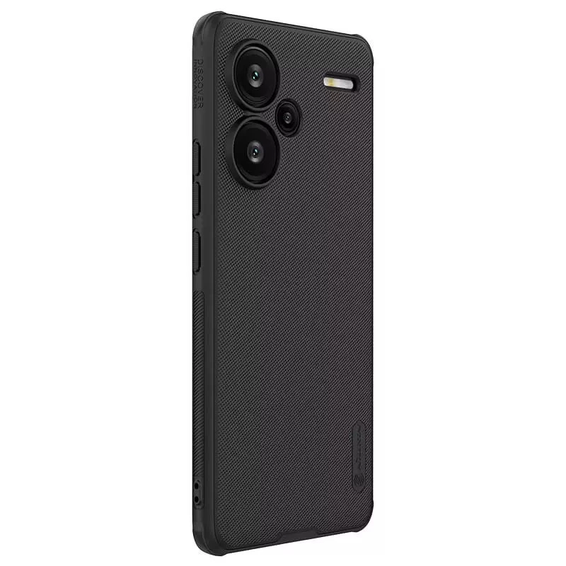 Пластикова накладка Nillkin Pro на Xiaomi Redmi Note 13 Pro+ – Чорний / Black. Фото 3 з 8