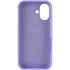 Чехол Silicone Case с закрытым низом для Apple iPhone 17 (6.3") – Сиреневый / Dasheen. Фото 4 из 6