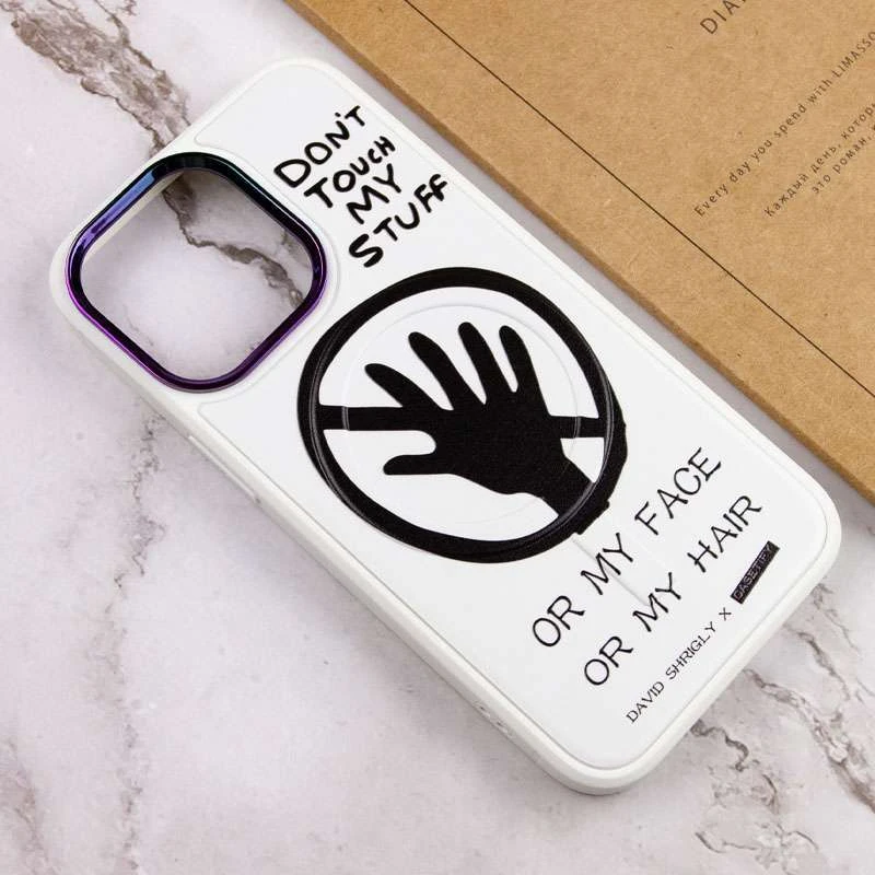 Чохол з MagSafe Funny pictures на Apple iPhone 13 Pro (6.1") – Don't touch. Фото 4 з 5