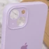 Чехол Silicone Case с защитой камеры для Apple iPhone 15 (6.1") – Сиреневый / Lilac. Фото 6 из 6
