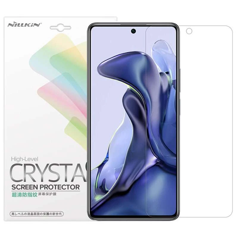 

Защитная плёнка Nillkin Crystal для Xiaomi 11T / 11T Pro (Анти-отпечатки), Антивідбитки