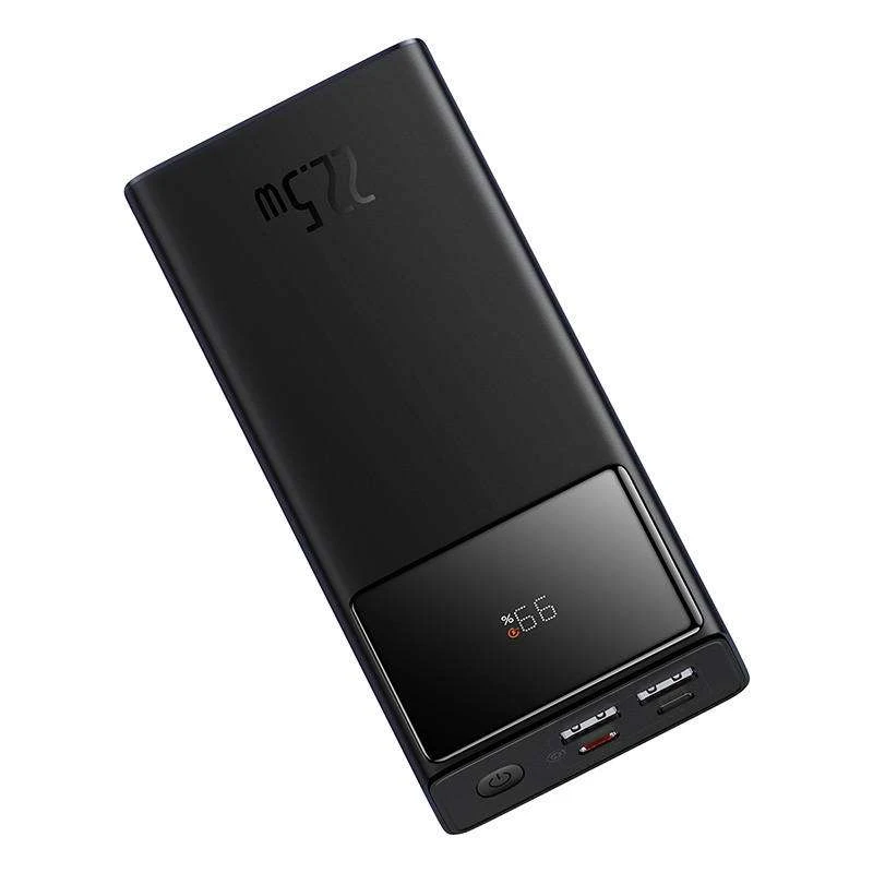 Портативний зарядний пристрій Baseus Star-Lord Digital Display 22.5W 30000mAh (PPXJ080101) – Black. Фото 3 з 5