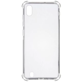 Ультратонкий силіконовий чохол GETMAN з критими бортами на Samsung Galaxy A10 (A105F) фото 1 з 5