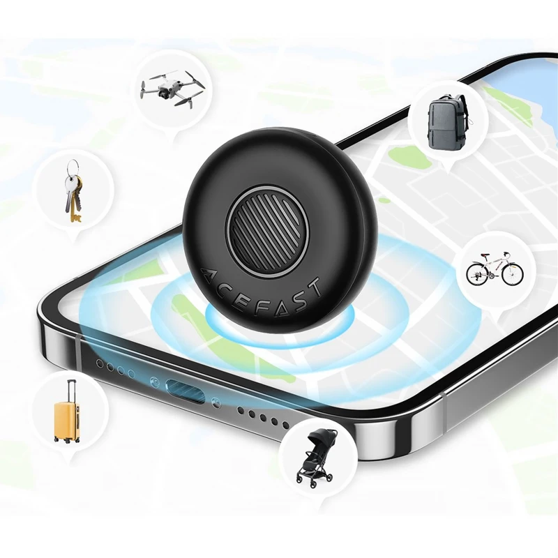 Трекер Acefast S1 Findy 230 mAh (4ps) – Black. Фото 7 из 7