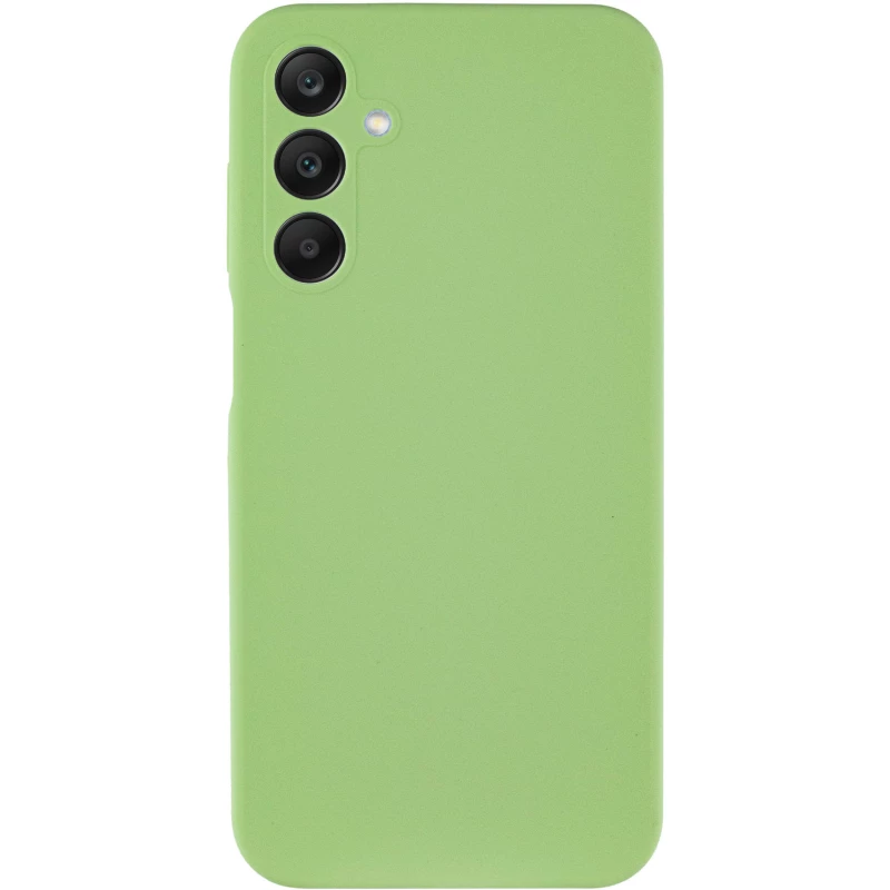 Чохол Silicone Case Lakshmi Plus з закритою камерою на Samsung Galaxy A25 5G – Зелений / Pistachio. Фото 4 з 12